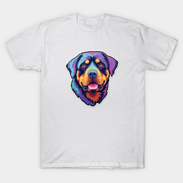 Robust Rottweiler - Canine Companion Design T-Shirt by InTrendSick